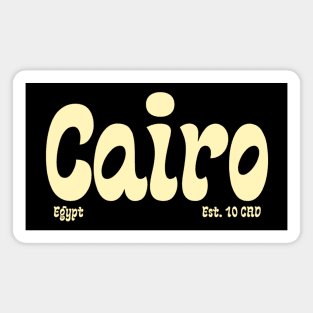 Cairo Egypt Est. 10 CAD Magnet